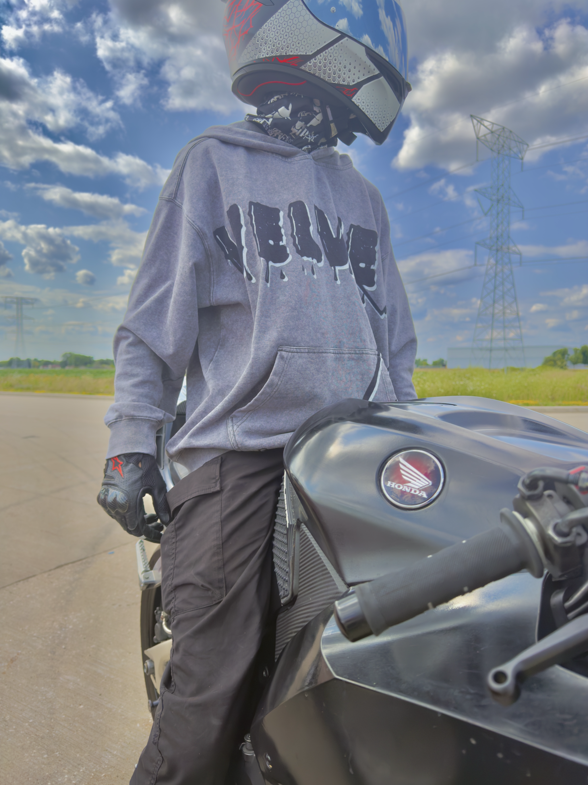 Velvet Star Pullover Hoodie