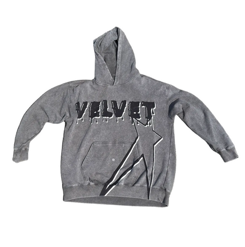 Velvet Star Pullover Hoodie
